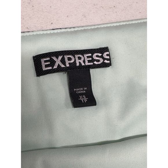 Express Skirt Women's XS Teal & Peach Aztec Print Sequin Mini Boho Lot of 2 - Picture 5 of 9